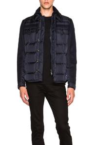 Moncler Blais Jacket In Blue