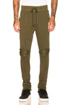 Amiri Mx1 Sweats In Green
