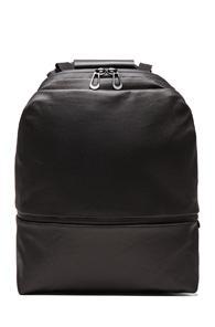 Cote & Ciel Coated Canvas Meuse Backpack In Black