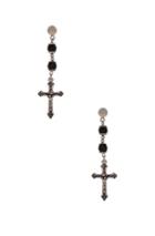 Givenchy Rosario Beads Earrings In Metallics