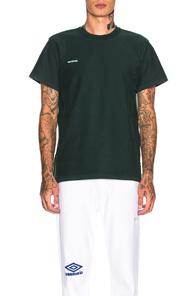 Vetements Regular Inside Out Tee In Green