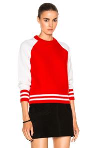 Rag & Bone/jean Jana Pullover In Red