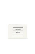 Thom Browne Money Clip Wallet In Black,white