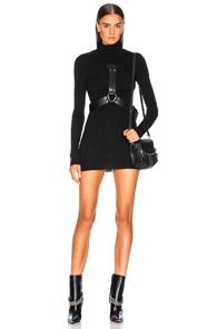 Alyx Bondage Turtleneck Dress In Black
