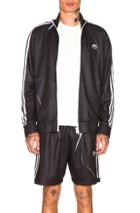 Adidas By Alexander Wang Track Jacket In Black,stripes,white