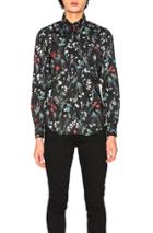 Naked & Famous Denim Regular Shirt In Black,floral