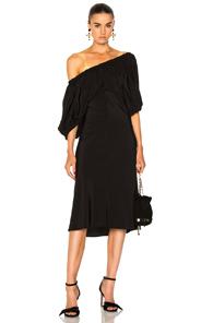 Tibi Sophia Dress In Black