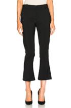 Toteme Vichy Crop Pant In Black
