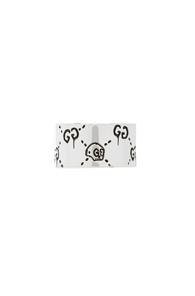 Gucci Guccighost Wide Ring In Metallics