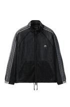 Adidas By Alexander Wang Mesh Track Jacket In Black