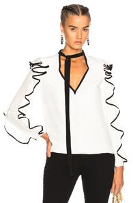 Alexis Darcy Top In Black,white