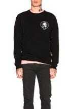 Rta Skull Cashmere Sweater In Black