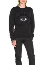Kenzo Icons Eye Sweatshirt In Black