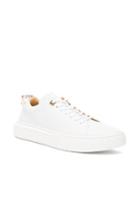 Buscemi 50mm Pebbled Leather Alce Sneakers In White