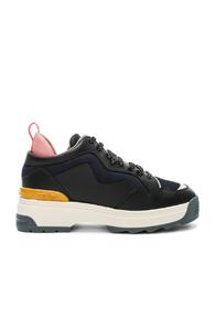 Fendi T-rex Sneakers In Black