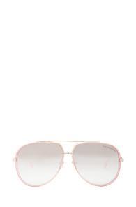 Dita Condor Two Sunglasses In Pink,metallics