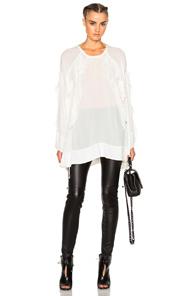 Iro Birlie Top In White