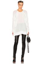 Iro Birlie Top In White