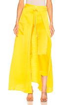 Hellessy Windsor Pant In Yellow