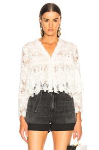Alexis Betrice Top In White