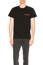 Helmut Lang Little Tee W/ Print W/ Black Basalt