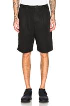Marni Darted Shorts In Black