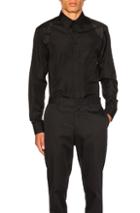 Alexander Mcqueen Harness Shirt In Black