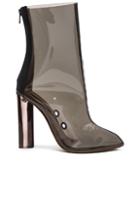 Yeezy Season 3 Pvc Ankle Boots In Black