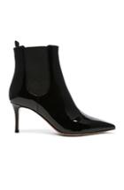 Gianvito Rossi Patent Leather Evan Stiletto Ankle Boots In Black
