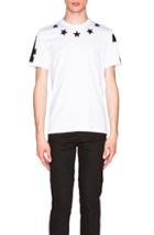 Givenchy Cuban Fit Star Collar 74 Tee In White