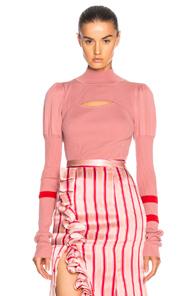Maggie Marilyn Hold Tight Knit Top In Pink,red
