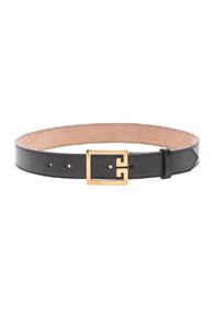 Givenchy Logo Belt In Black