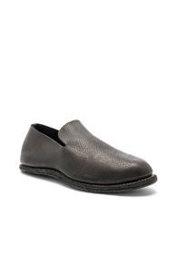 Guidi Calf Full Grain Slip On In Black