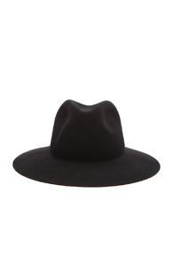 Rag & Bone Range Fedora Hat In Black