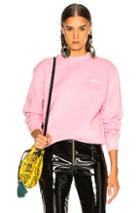 Fiorucci Star Emblem Sweatshirt In Pink