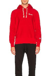 Champion Hooded Sweatshirt In Red