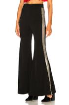 Ellery Lovedolls Wide Leg Flare Trousers In Black