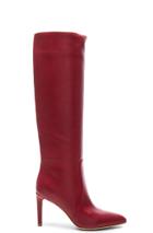 Gianvito Rossi Leather Boots In Red