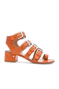 Laurence Dacade Leather Kendall Heels In Brown