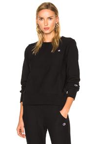 Champion Crewneck Sweatshirt In Black