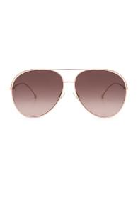 Fendi Aviator Sunglasses In Metallics