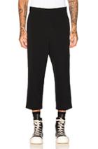 Rick Owens Cropped Astaires In Black