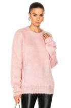 Carven Mohair Sweater In Pink