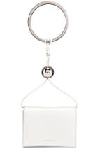 Jil Sander Bracelet Wallet Bag In White