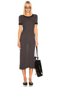 Acne Studios Elaine Dress In Gray