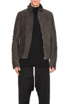 Rick Owens Mollino Jacket In Gray