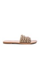 Maslin Capitaine Slide Sandals In Gray