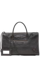 Balenciaga Classic Work Bag In Gray