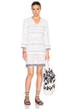 Lemlem Almaz Easy Dress In White,stripes