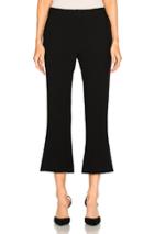Jenni Kayne Cropped Flare Pants In Black
